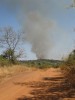 Buschbrand bei Manantali